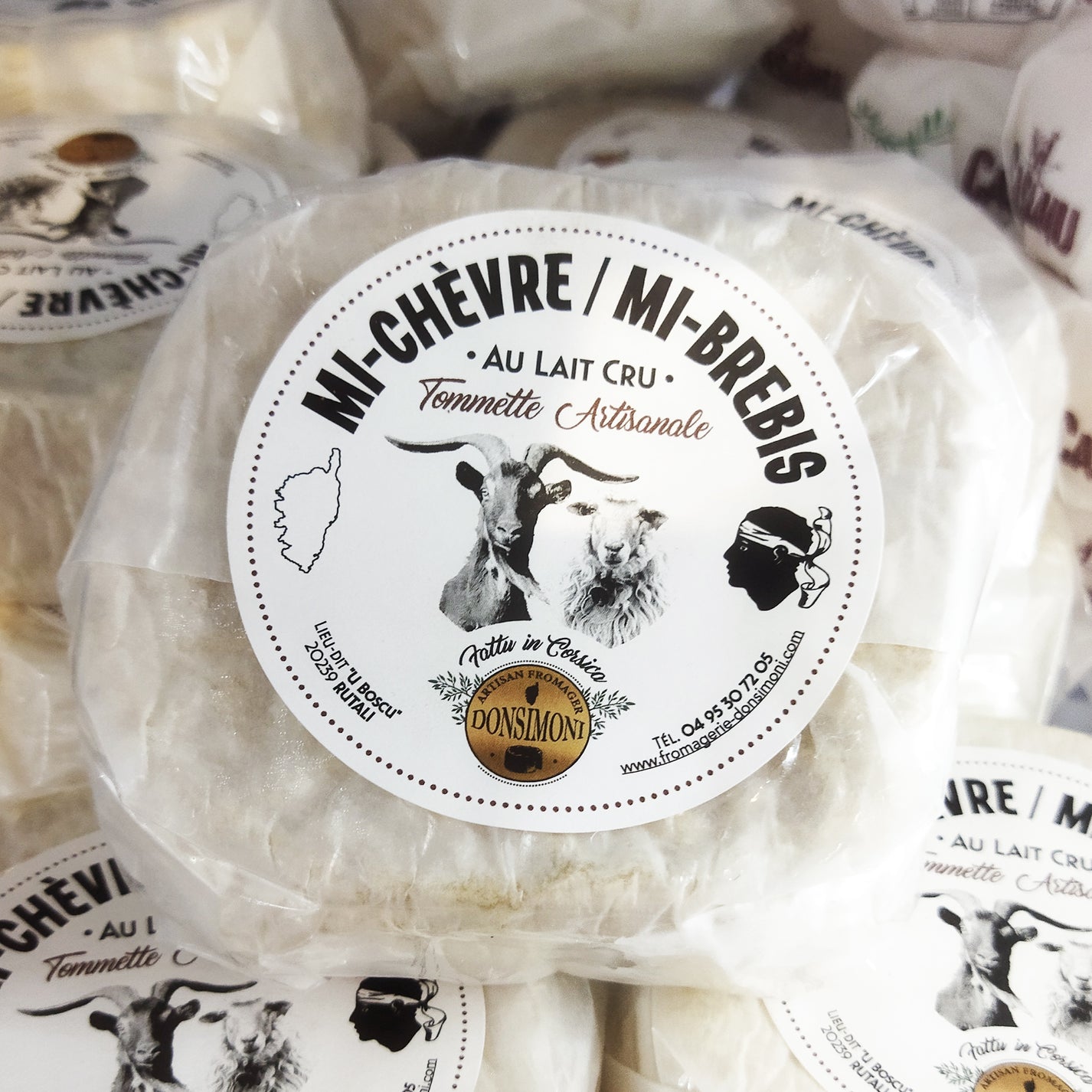 Fromage Mi Chèvre Mi Brebis Corse Terra Di Catoni épicerie Corse 